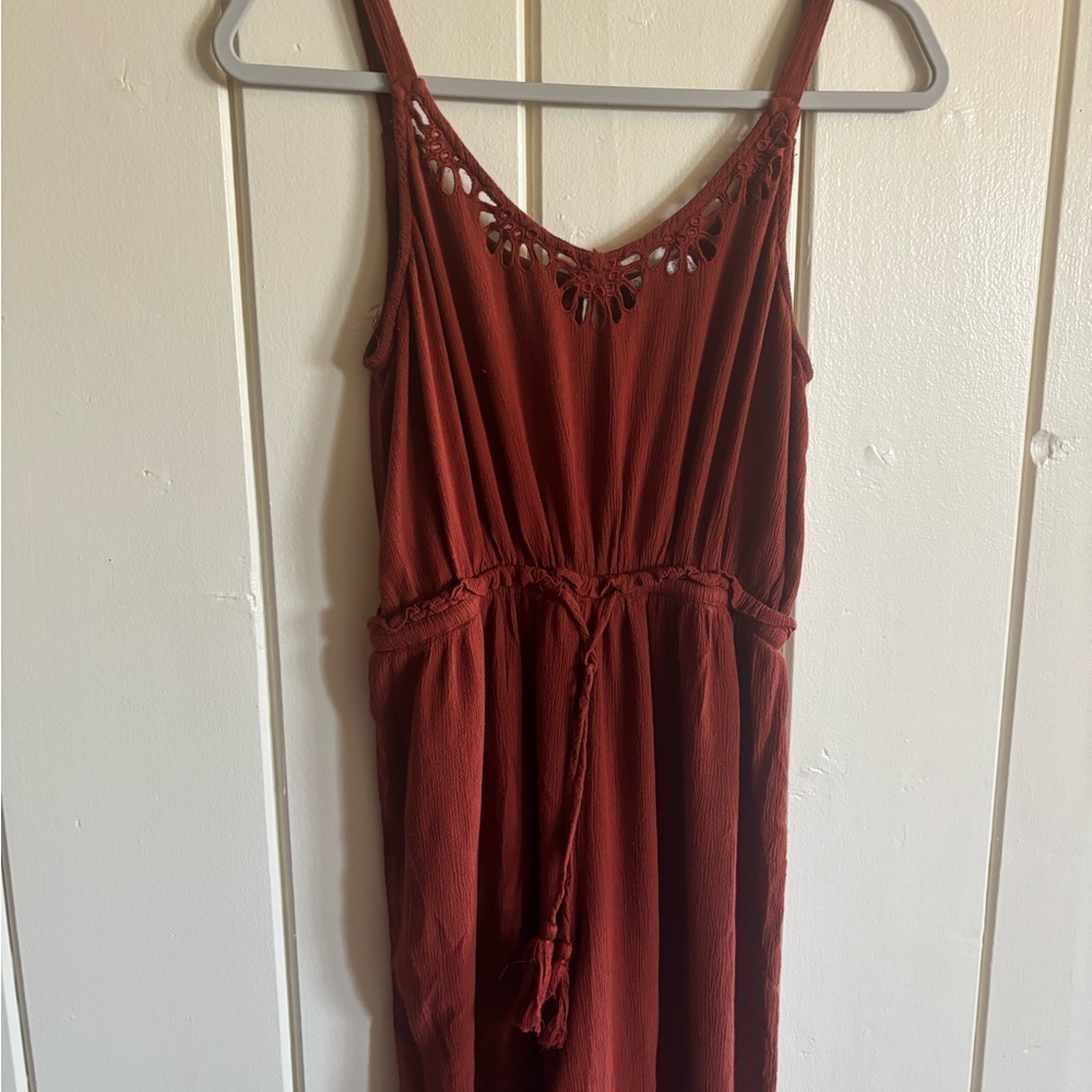 Patrons of Peace Terracotta jumpsuit